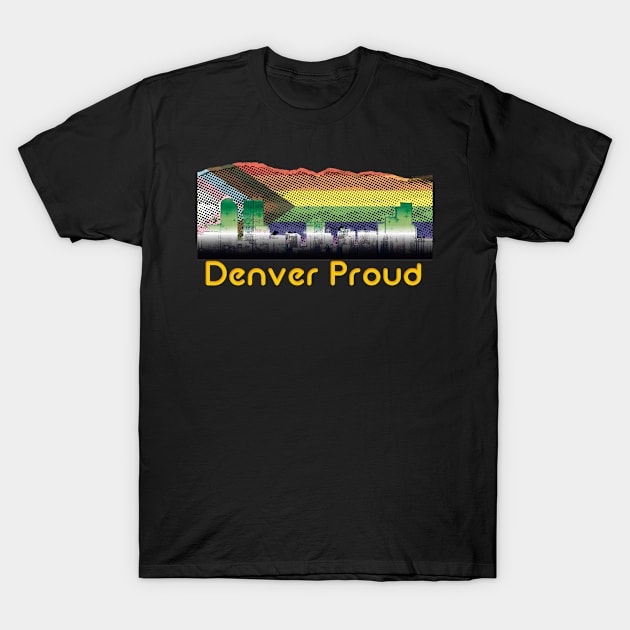 Denver Pride -Aromantic T-Shirt by SoulrEclips